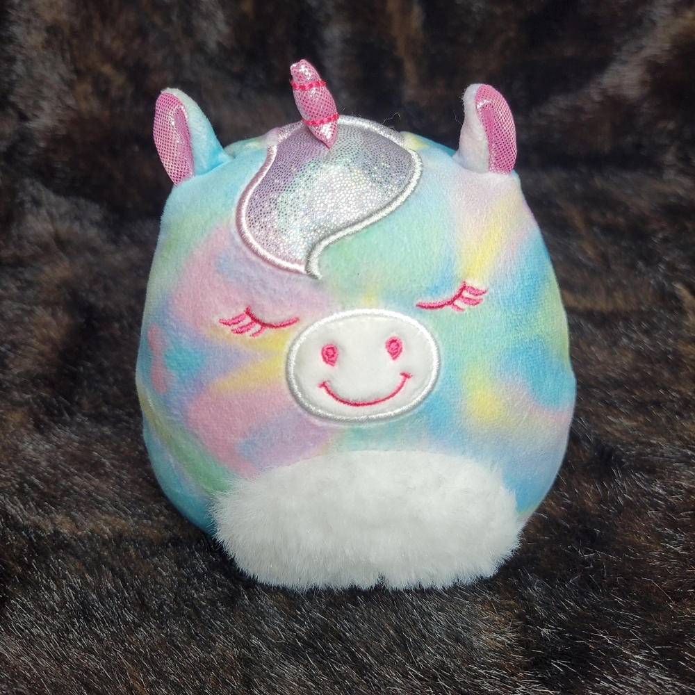 Squishmallows 5" Rainbow Unicorn Soft Plush‎ Stuffed Animal